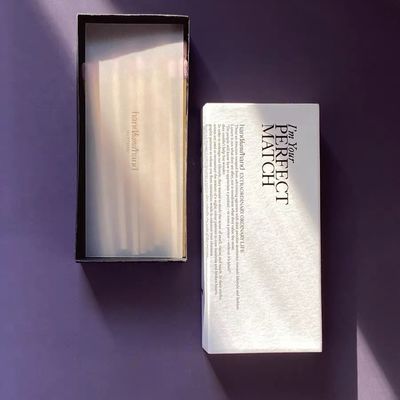 สายการผลิตอัตโนมัติเต็ม กล่องเครื่องสําอางแบบ Reverse Tuck End สี Pantone