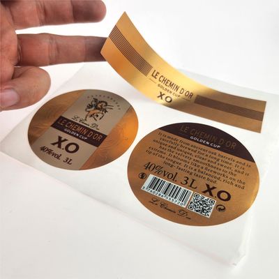 ราคาดี ไวน์แดง เทคีลา แบรนดี้ เติมเหล้า น้ําพริกกาแฟ สติ๊กเกอร์ไวน์สําหรับขวด ออนไลน์