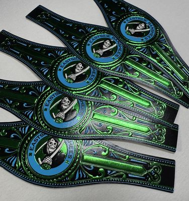 ราคาดี 2025 พรีเมียม Custom Cigar Ring Label Sticker กันน้ํา บันเทิงส่วนตัว OEM UV พิมพ์ Cigar Ring ของขวัญของ Cigar Label Sticker ออนไลน์