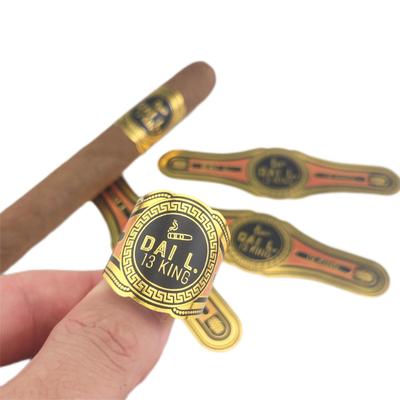 ราคาดี Custom Eco-friendly Cigar Label with Full-automatic Production and ISO9001 Certified for Private Branding ออนไลน์