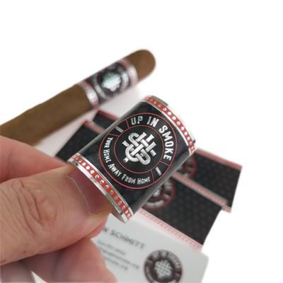 ราคาดี Customizable Shape Gold Foil Cigar Band Label with OEM Service and Custom Order Options ออนไลน์